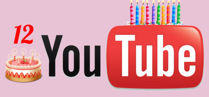 YouTube cumple 12 años